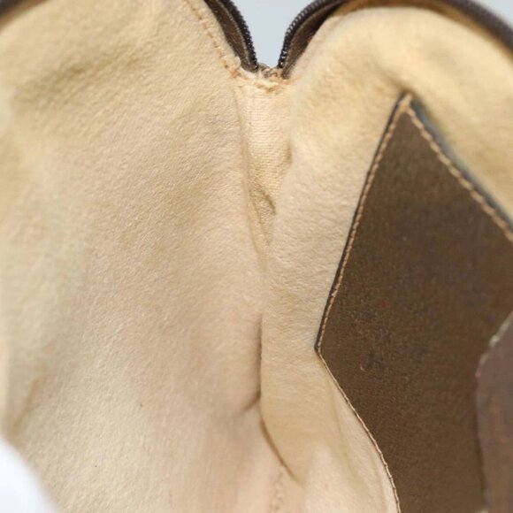 GUCCI GG Supreme Web Sherry Line Shoulder Bag PVC Beige 904 02 047 Auth 84221 - Picture 12 of 16